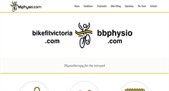 Desktop Screenshot of bbphysio.com